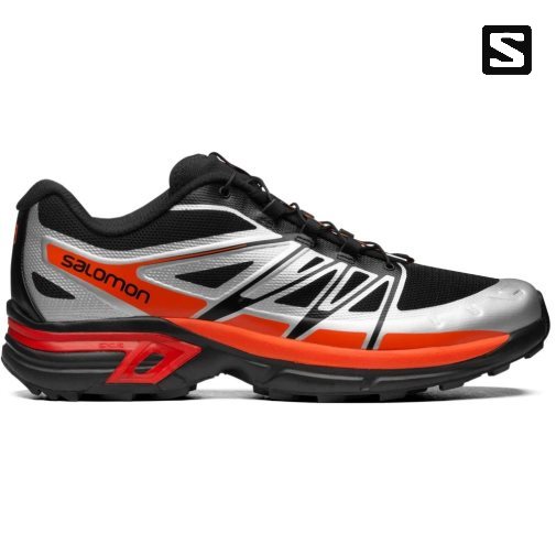 Black / Silver / Orange Salomon Xt-wings 2 Men's Sneakers | IE WR2536